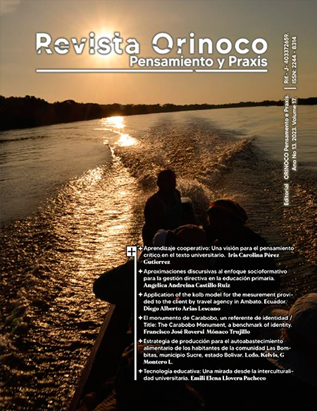 Revista Orinoco Pensamiento y Praxis No. 17