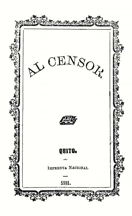 Al censor (Folleto).