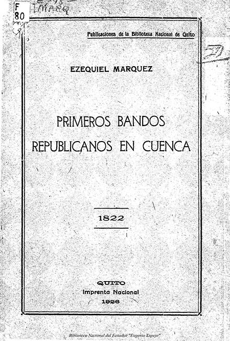 Primeros bandos republicanos en Cuenca