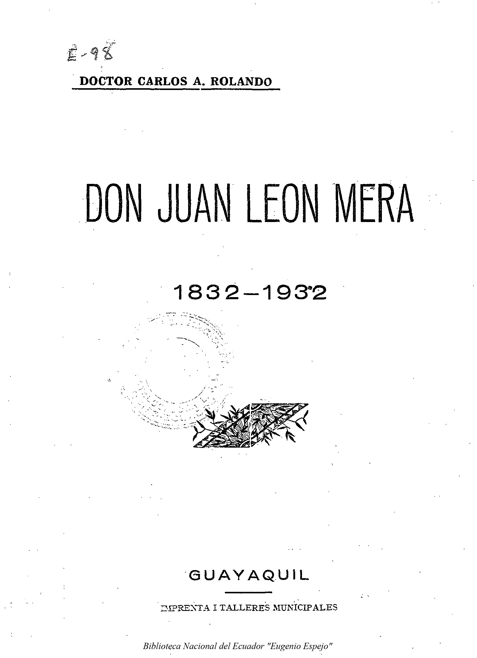 Don Juan León Mera