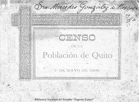 Censo de la población de Quito