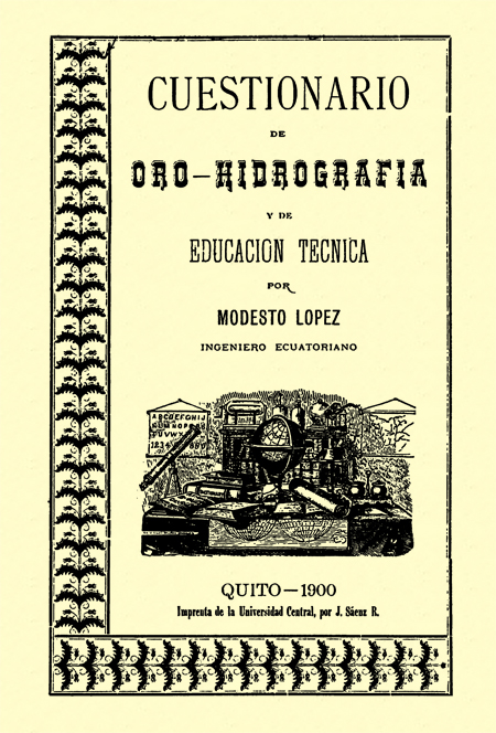 Cuestionario de oro-hidrografía y de educación técnica (Folleto).