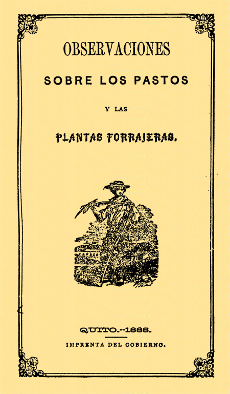 Observaciones sobre los pastos y las plantas forrajeras (Folleto).