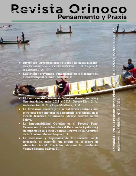 Revista Orinoco Pensamiento y Praxis No. 21