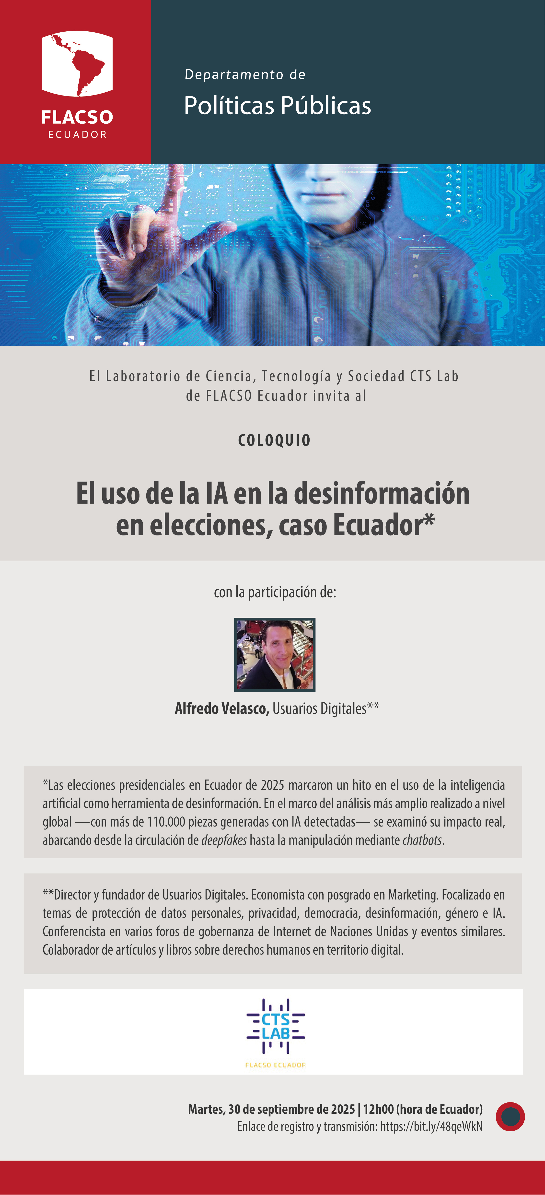 El uso de la IA en la desinformación en elecciones, caso Ecuador