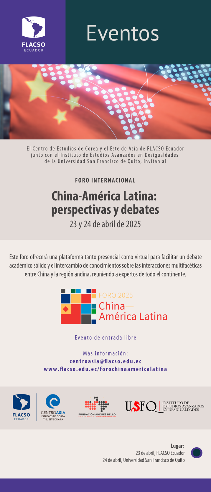 Foro Internacional China-América Latina: Perspectivas y Debates