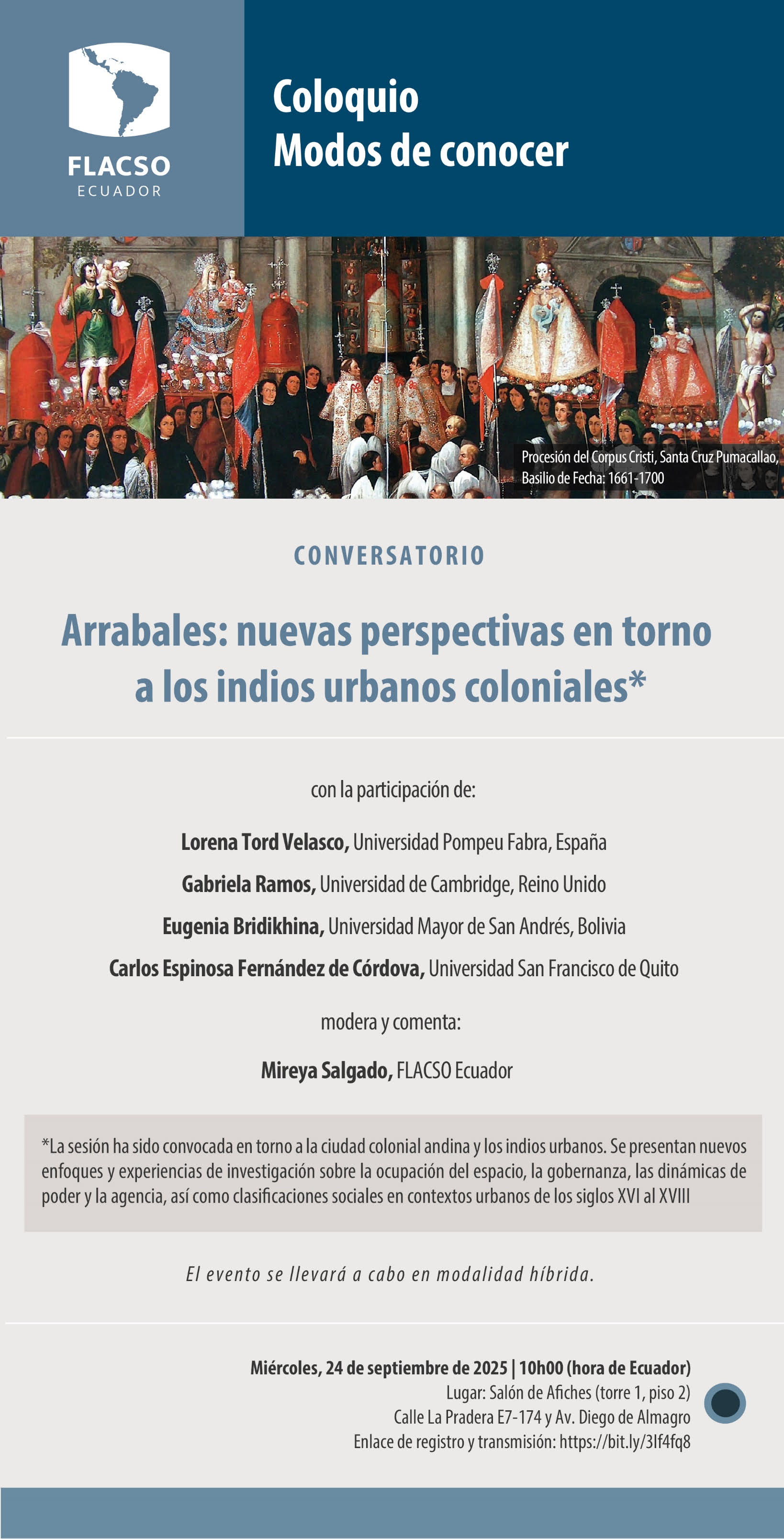 Arrabales: nuevas perspectivas en torno a los indios urbanos coloniales