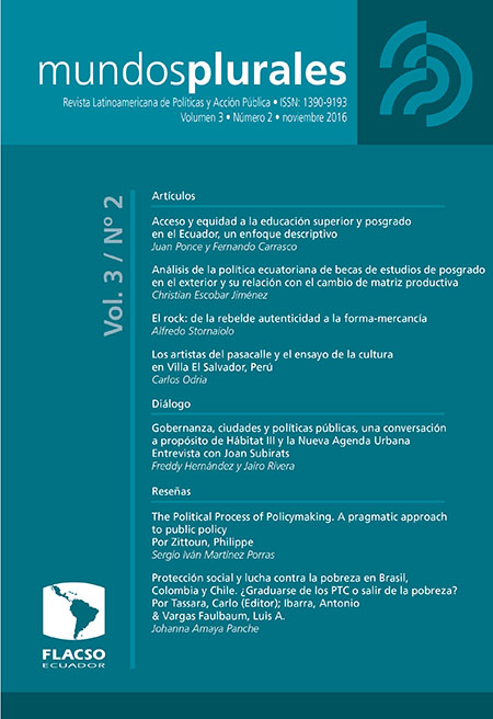 Mundos Plurales, vol. 003 - No. 2