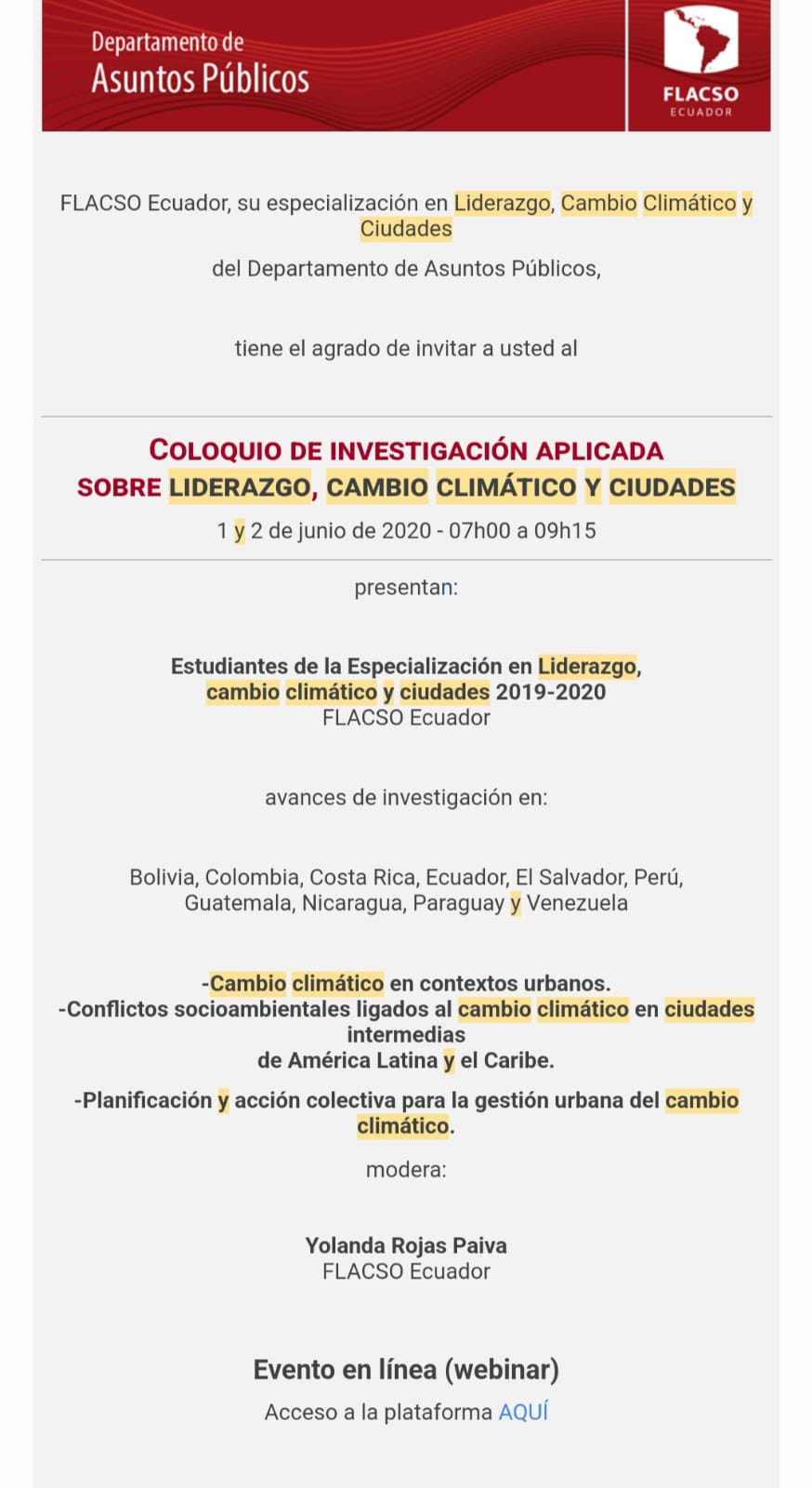 Conocimientos ecológicos tradicionales, legislación y cambio climático en ciudades de América Latina: el caso de Quito y Ciudad de México
