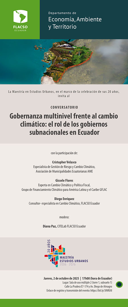 Gobernanza multinivel frente al cambio climático: el rol de los gobiernos subnacionales en Ecuador