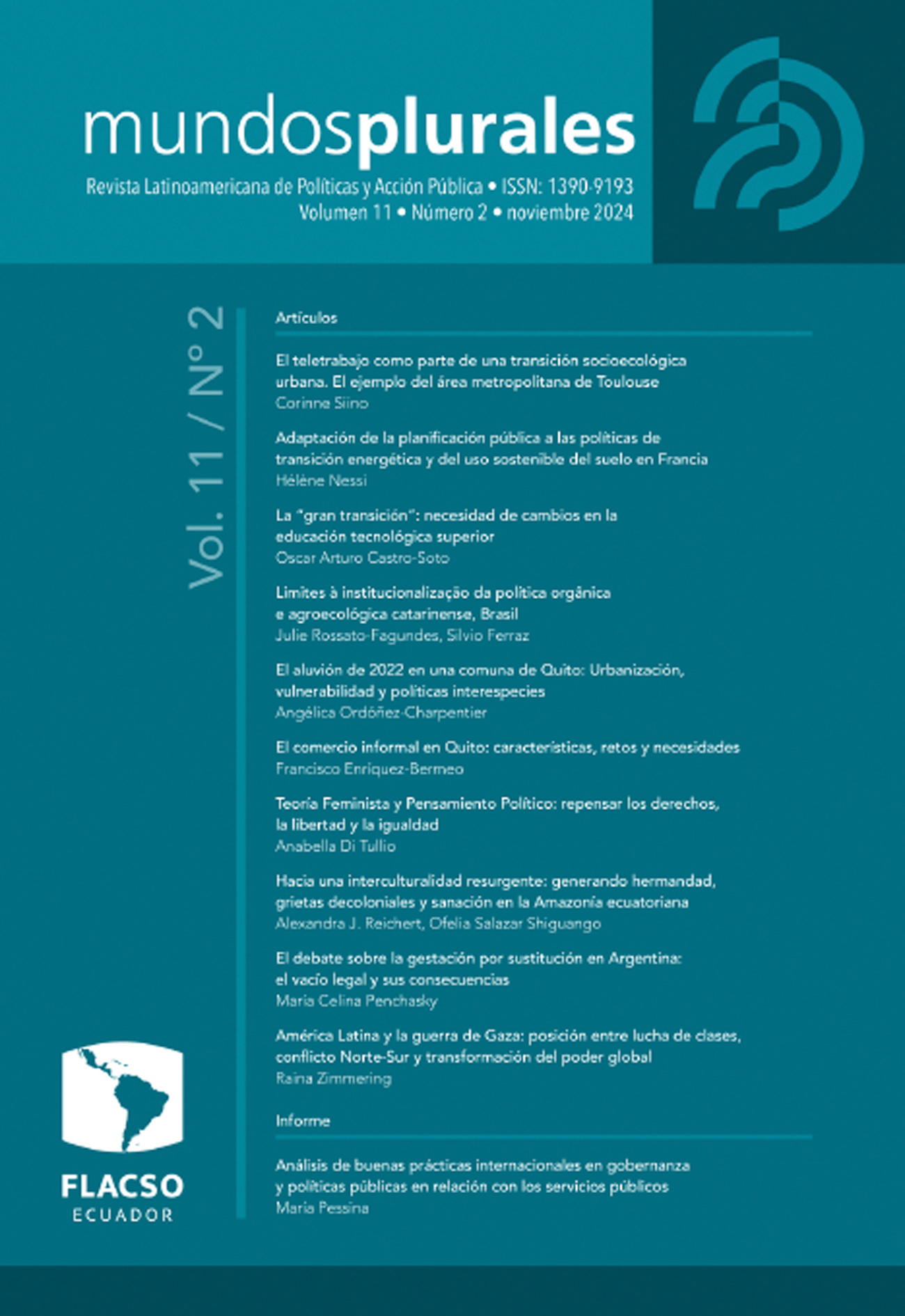 Mundos Plurales, vol. 011 - No. 2